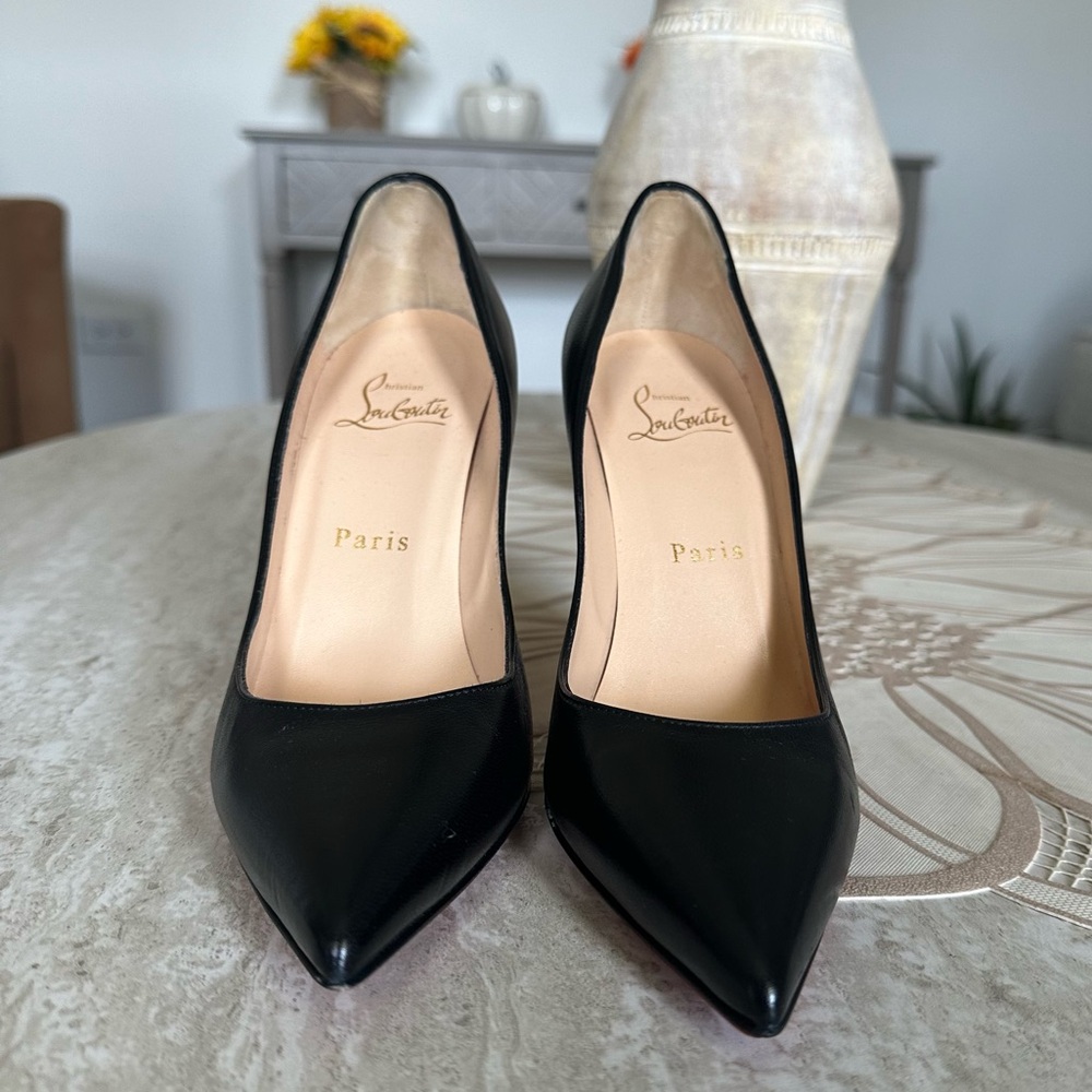 Christian Louboutin - Apostrophy Pump 100mm In Na… - image 7